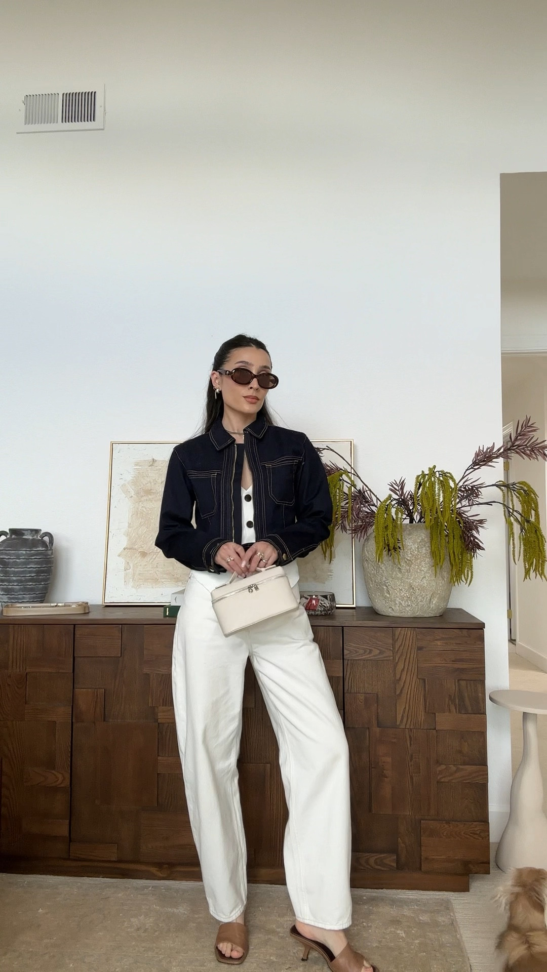 Styling an outfit for spring! Wearing US 4 in the vest and jacket. Heels are old Zara.

#LTKSaleAlert #LTKStyleTip #LTKSpringSale