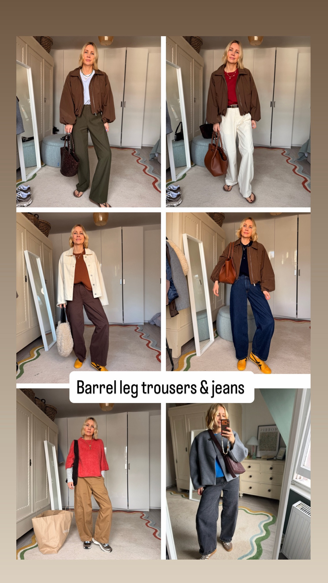 Barrel leg trousers & jeans 

#LTKuk #LTKspring