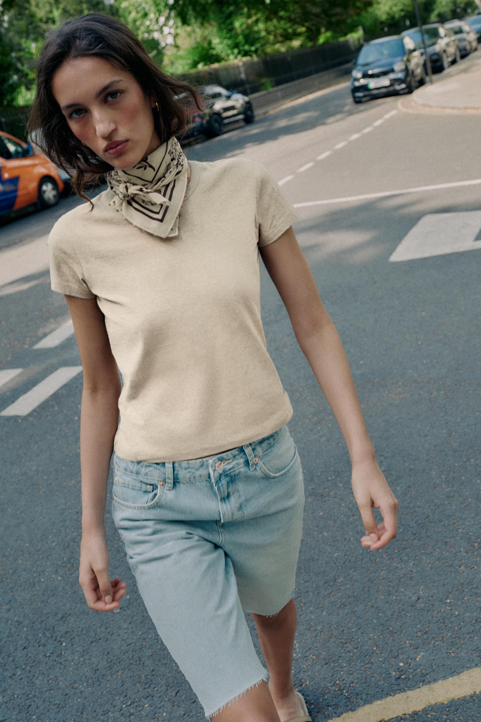 COTTON SHORT SLEEVE T-SHIRT | Zara UK