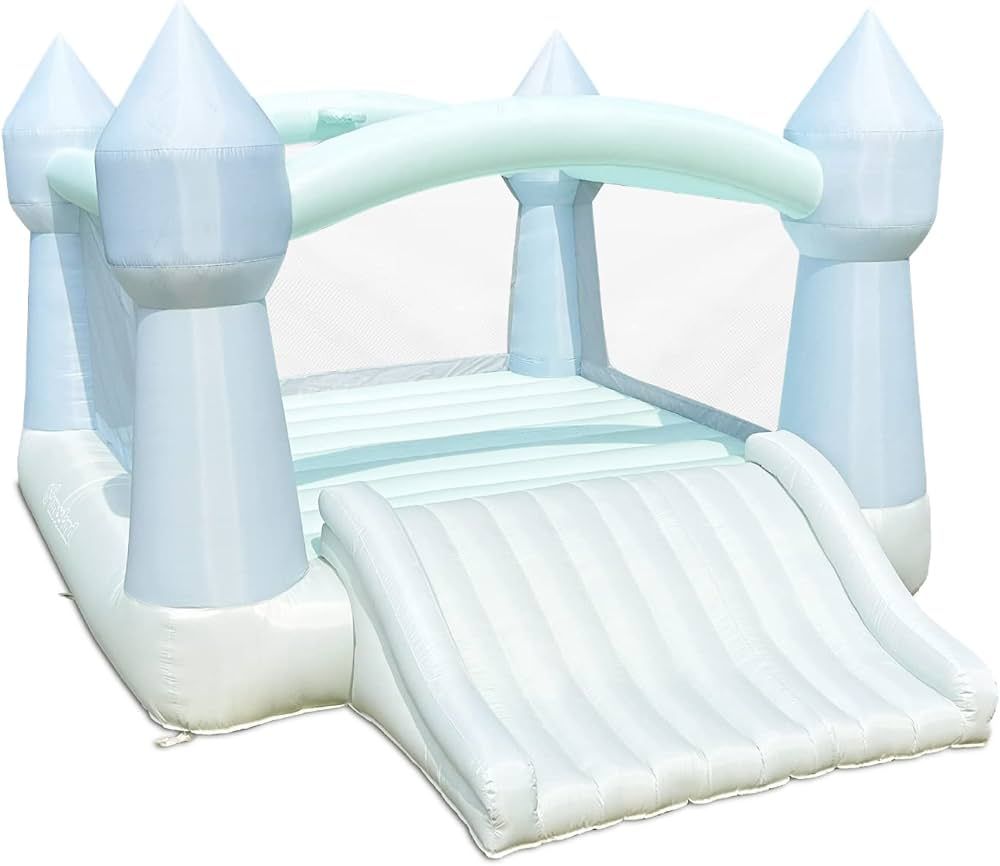 Bounceland Party Castle Daydreamer Mist Bounce House, 16.4 ft L x 13.1 ft W x 9.3 ft H, Basketbal... | Amazon (US)