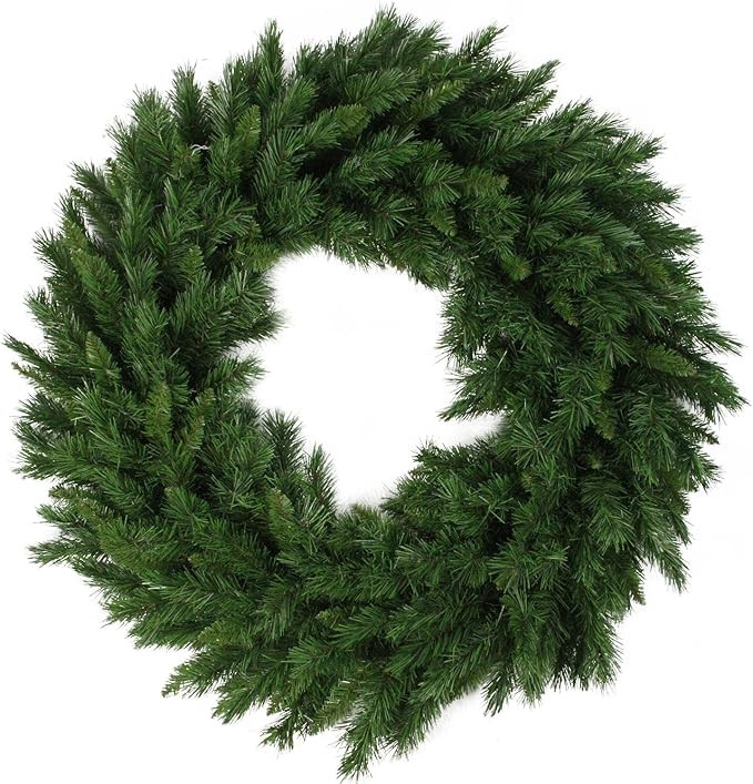 Northlight V03944 Lush Mixed Pine Artificial Christmas Wreath, 24" | Amazon (US)