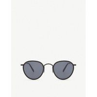 Oliver Peoples Ov1104s round-frame sunglasses, Women's, Black | Selfridges