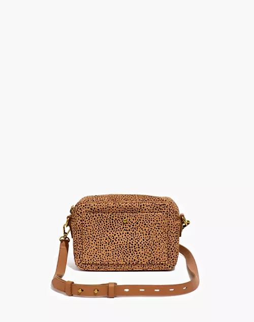 The Transport Camera Bag in Dotted Calf Hair | Madewell