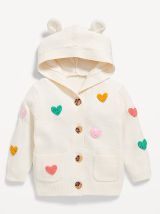 SoSoft Critter Ear Button-Front Sweater for Baby | Old Navy (US)