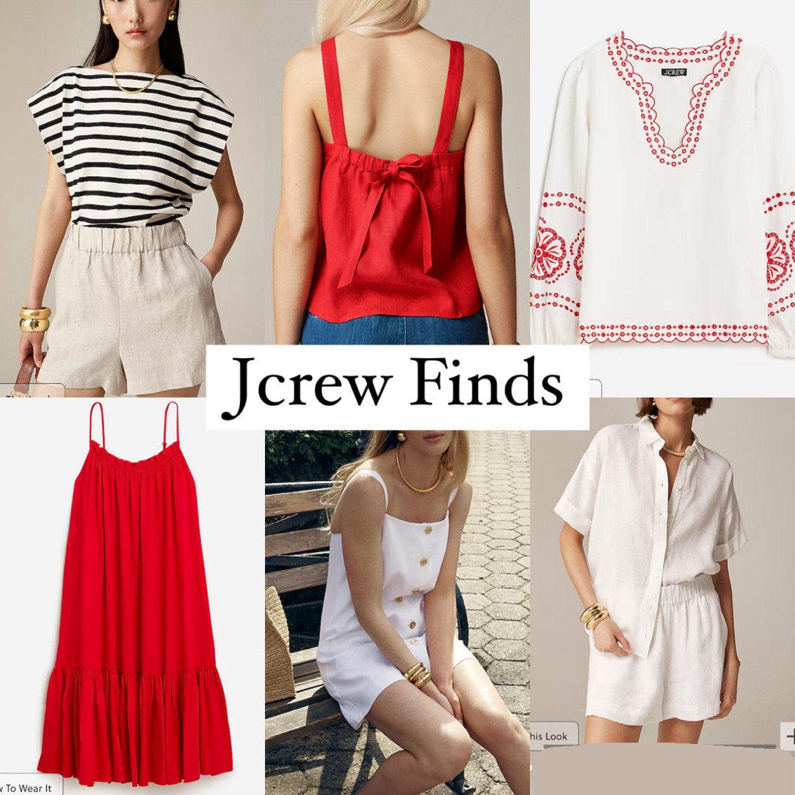 Jcrew sale finds! Memorial Day, sales, summer, resort, beach 

#LTKFindsUnder50 #LTKStyleTip #LTKSaleAlert