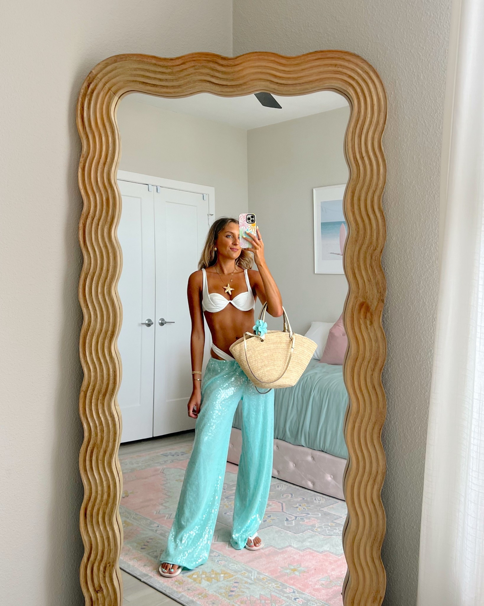 vacation outfit ideas under $30! 🌴☀️💗 perfect spring break beach pants  
