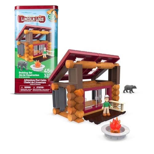 Lincoln Logs Adventure Pod Cabin | Amazon (US)