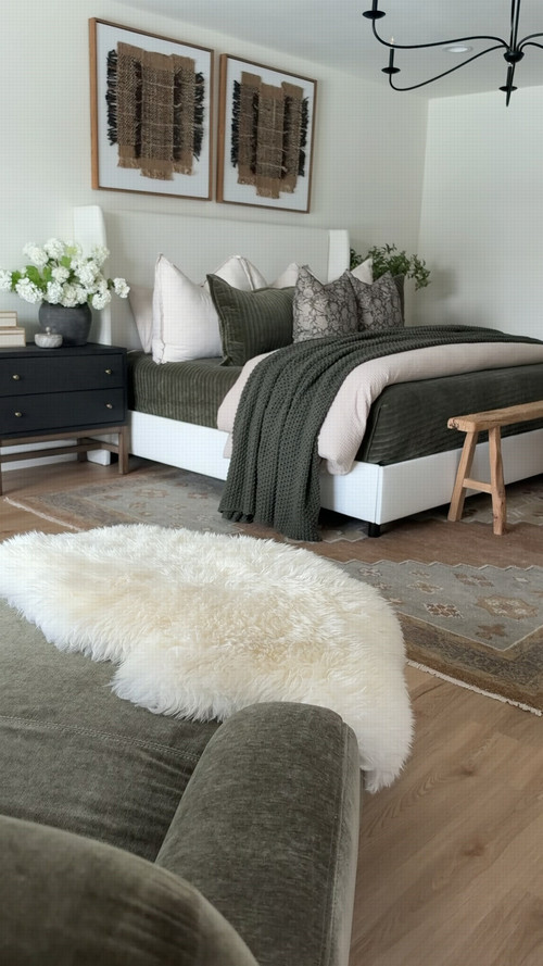 This is the bedding combination I keep coming back to for cozy season!
