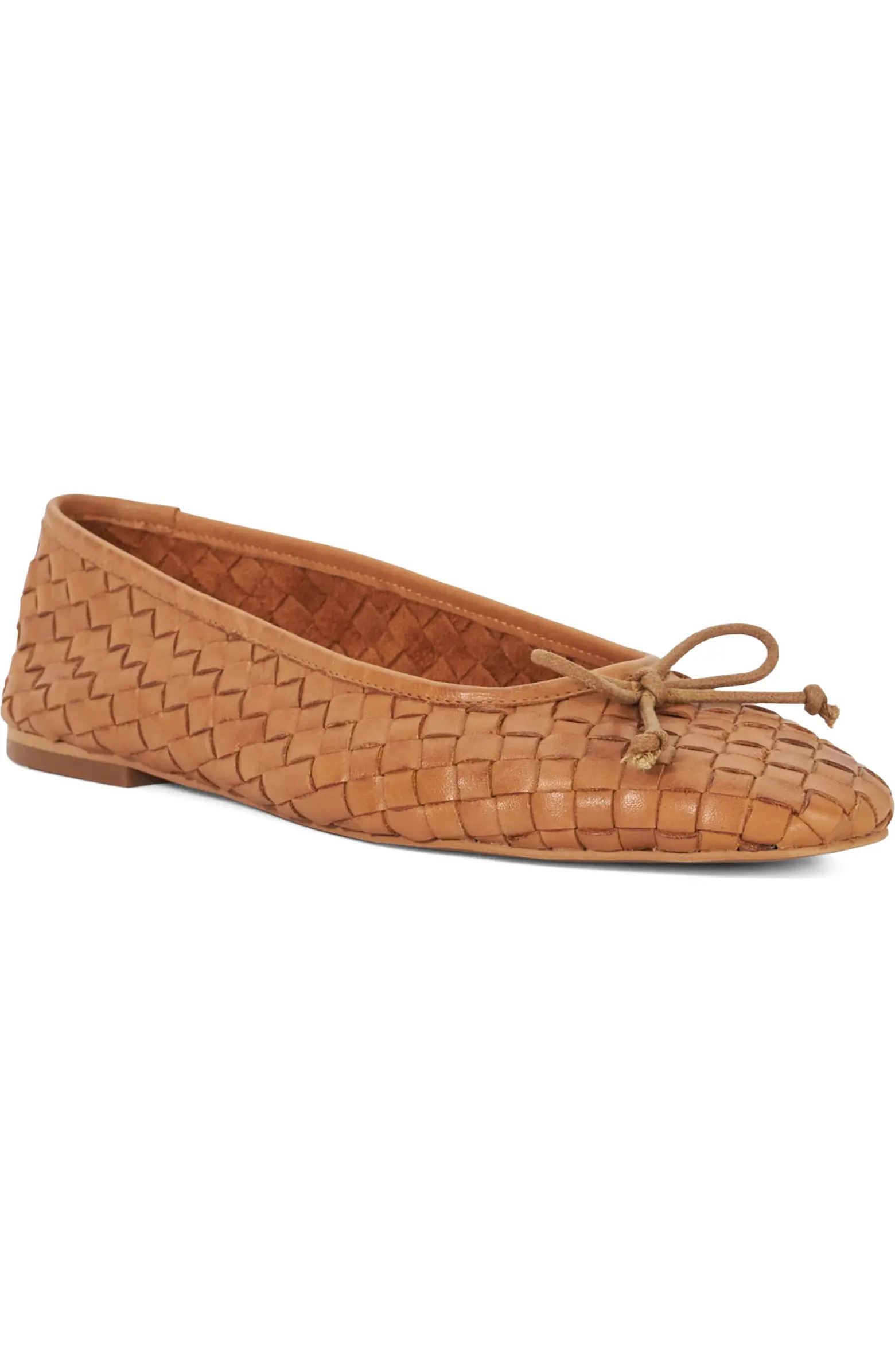Heat Leather Ballet Flat (Women) | Nordstrom