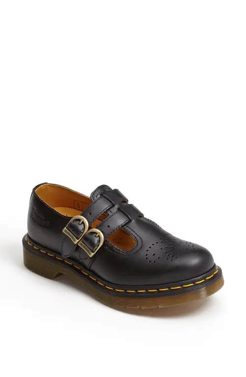 Dr. Martens '8065' Mary Jane in Black Smooth at Nordstrom, Size 10Us | Nordstrom