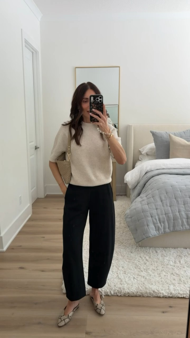 XS pants and sweater, Steve Madden shoes tts.

#LTKOver40 #LTKootd