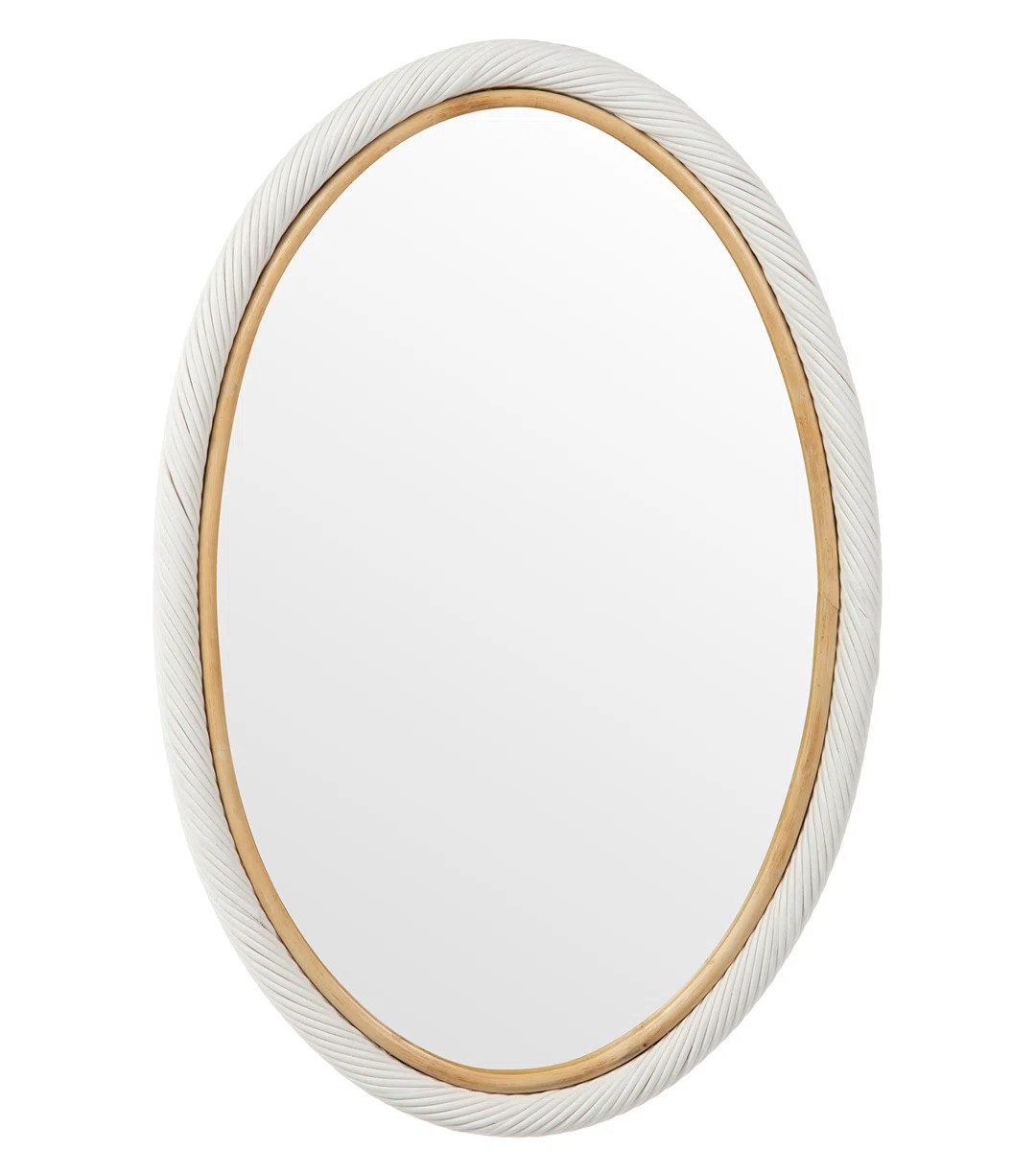 Mardell Wood Flat Wall Mirror | Wayfair North America