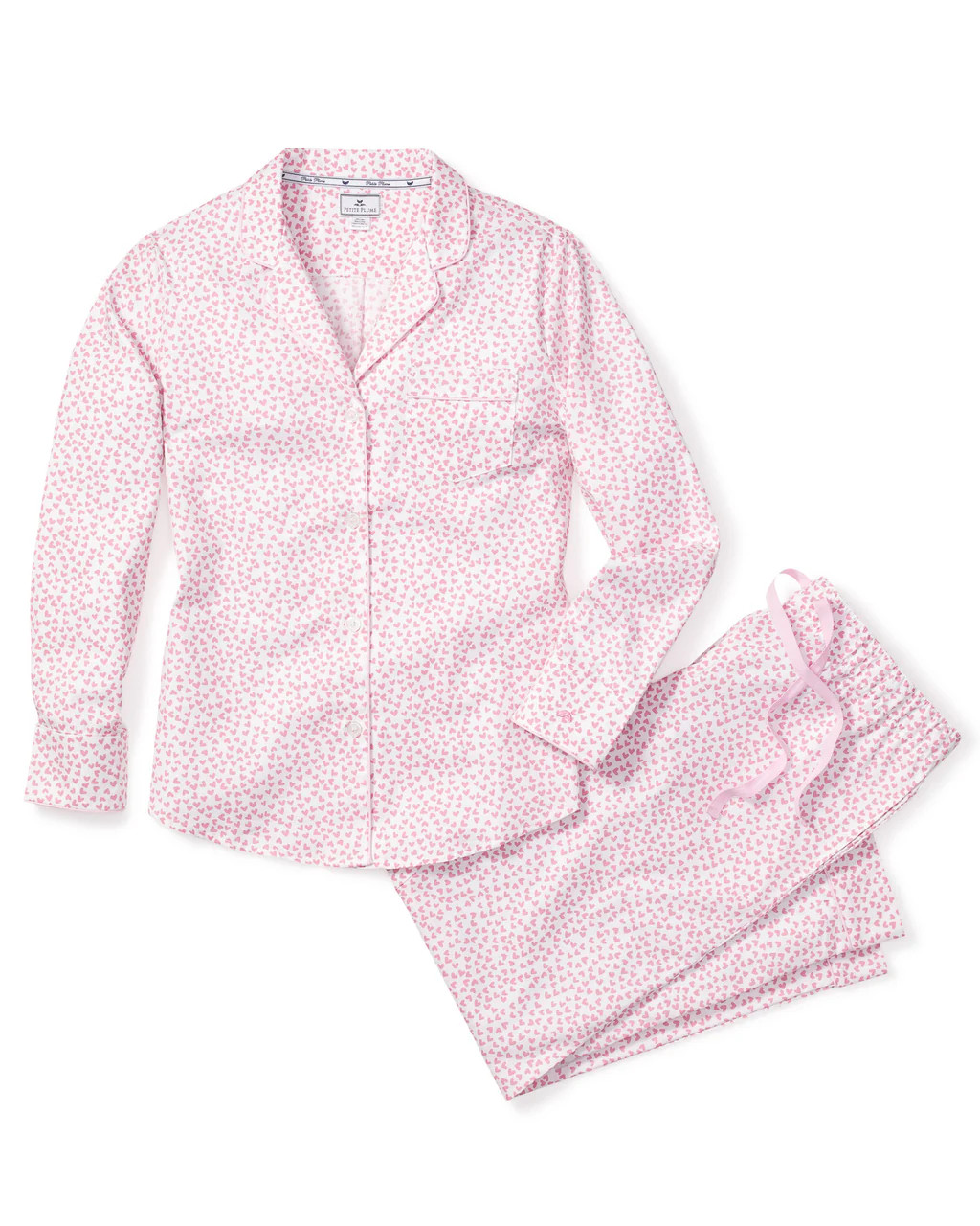 Women's Sweethearts Pajama Set | Petite Plume