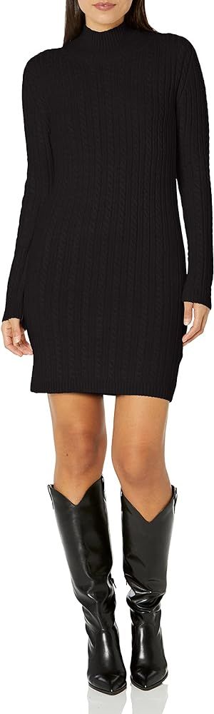 French Connection Women's Katrin Cable Long Sleeve Dress | Amazon (US)