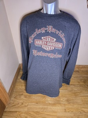 Harley-Davidson Men's Long Sleeve Cotton Shirt Size Large | eBay US