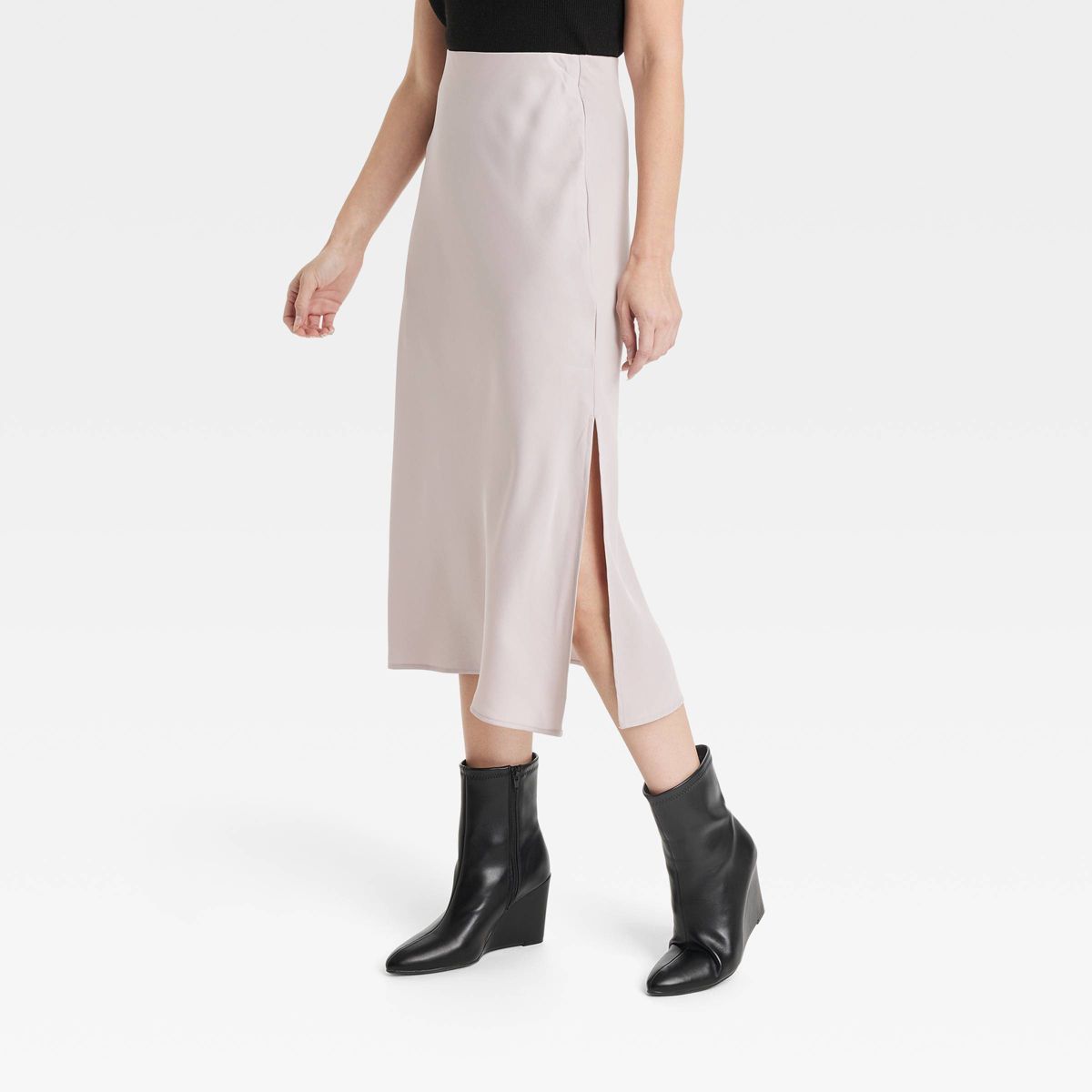 Women's Midi A-Line Slip Skirt - A New Day™ | Target