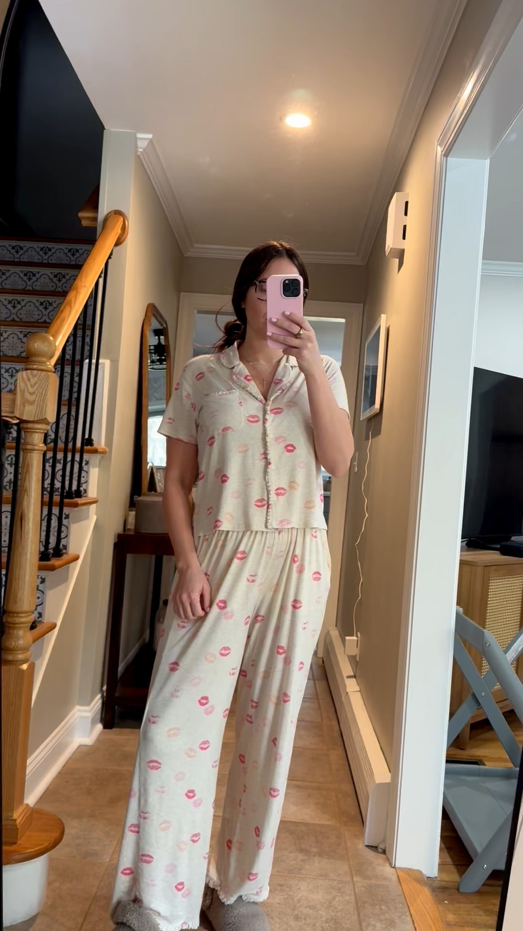 Loving this aerie pajama set!!! I’m wearing size small 

#LTKFindsUnder100 #LTKFindsUnder50