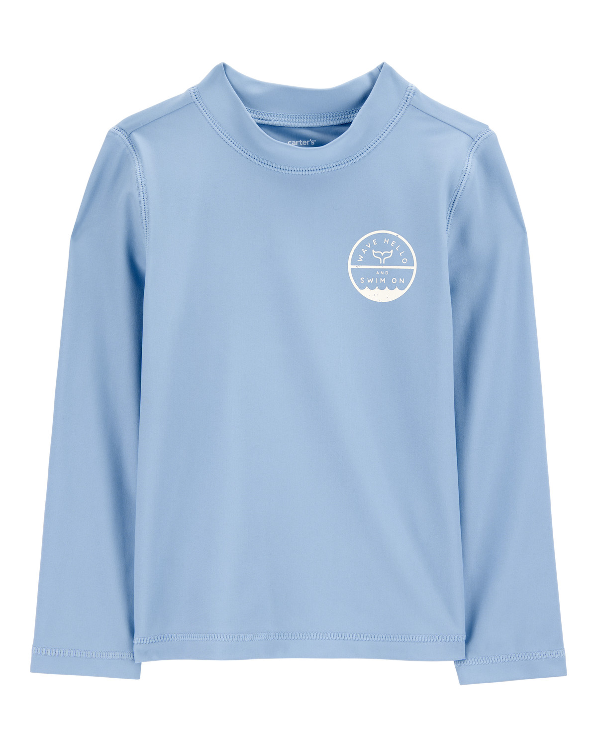 Toddler Whale Long Sleeve Rashguard - Blue | Carter's Inc