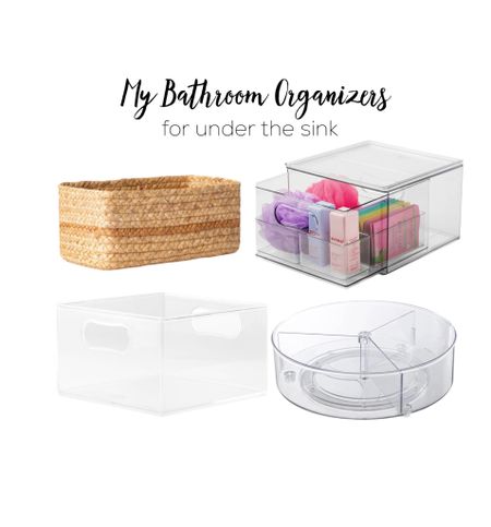 Products used to organize under my bathroom sink. Love these drawers by The Home Edit. #organize #bathroom 

#LTKstyletip #LTKhome