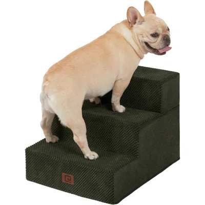 Dog Stairs For Small Dogs , 3-Step Dog Steps For Couch Sofa And Chair, Pet Steps For Small Dogs And Cats, Non-Slip Balanced Dog Indoor Ramp, | Wayfair North America