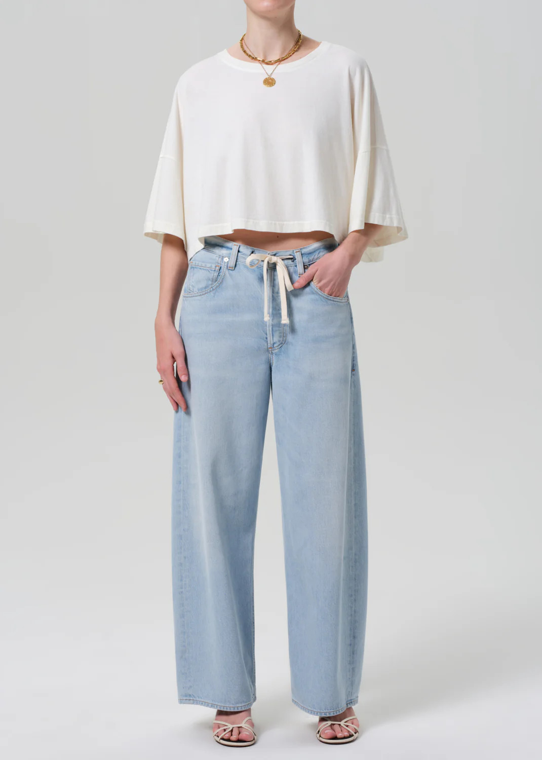 Brynn Drawstring Trouser in Portola | Citizens of Humanity