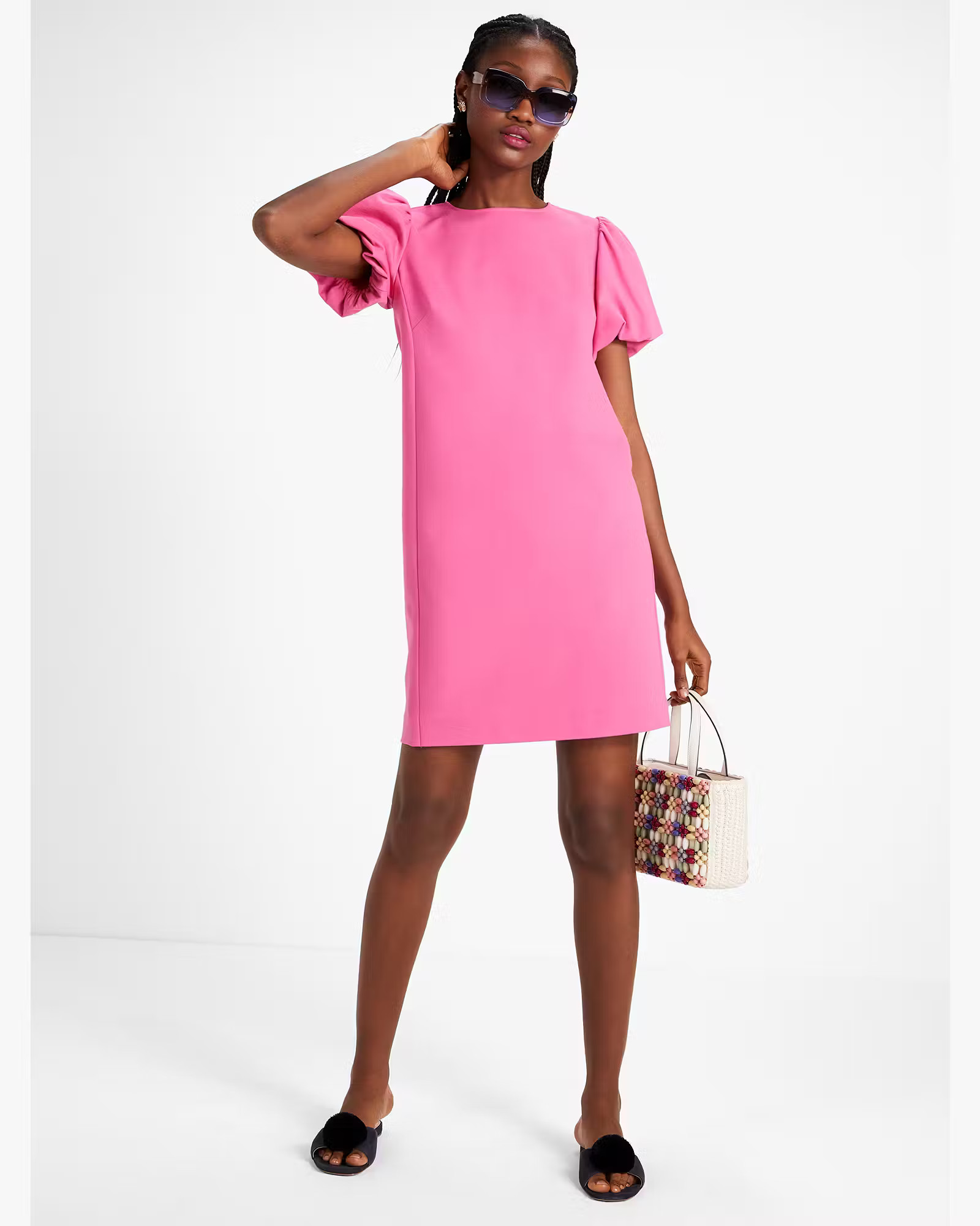Ponte Puff-sleeve Dress | Kate Spade (US)