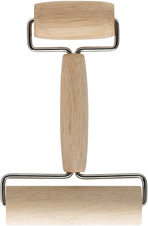 Mrs. Anderson’s Baking Double Dough Roller, Wood, 7-Inches x 4.5-Inches | Amazon (US)