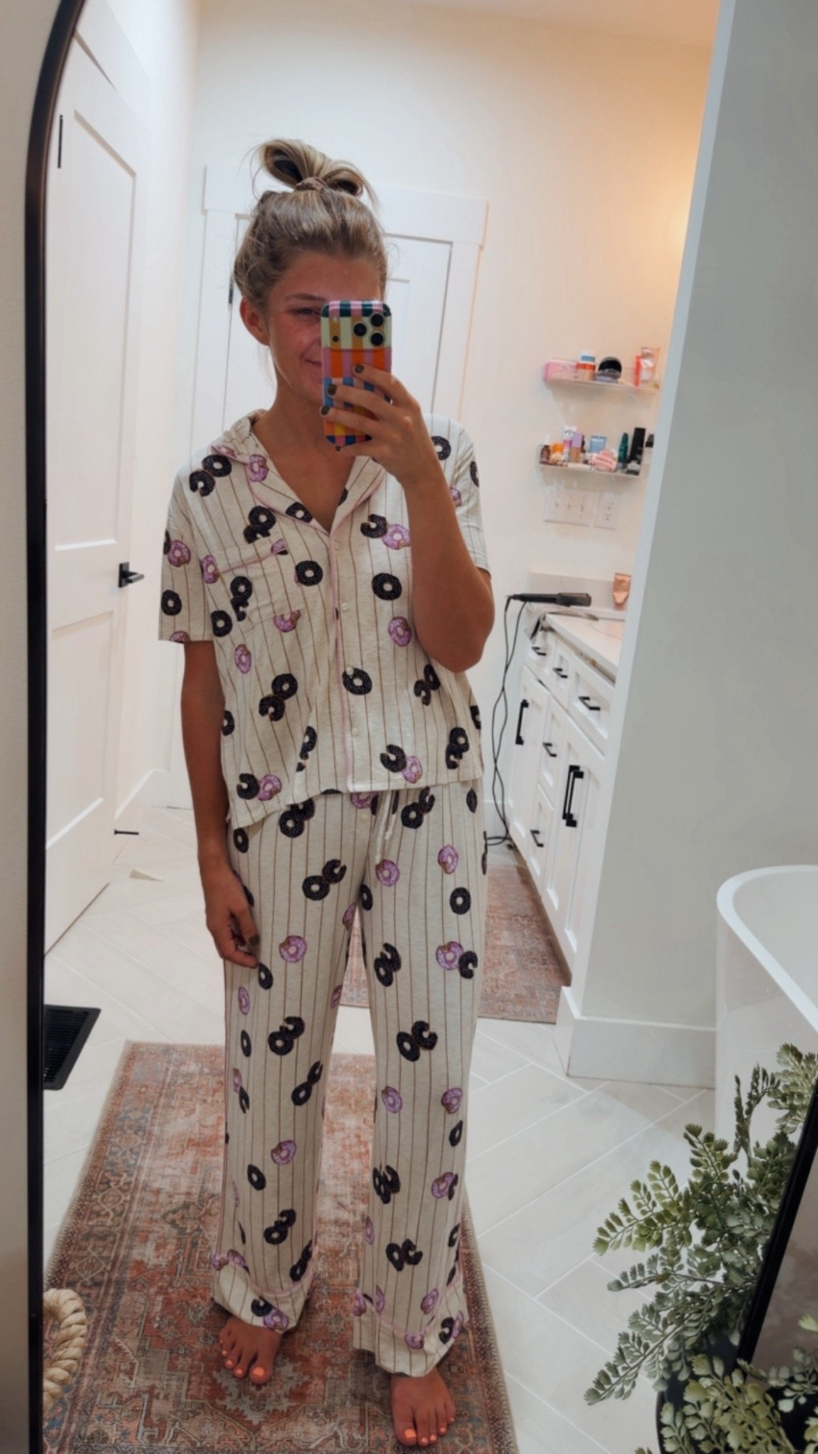 Aerie has hands down some of the BEST PJs, and this is coming from someone with a pajama obsession. These are on sale right now 30% off.💗🍩

#LTKmomlife #LTKSaleAlert