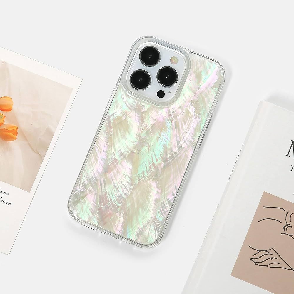 XIMAND for iPhone Case Made with Unique Genuine Seashell, Durable | Stunning Gorgeous | Drop Prot... | Amazon (US)