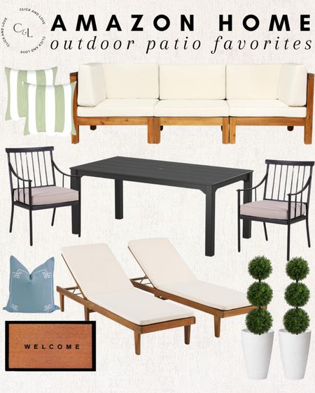 Amazon outdoor furniture finds 🖤 give your outdoor space a refresh for the Spring and summer! 

Outdoor furniture, deck, patio , balcony, patio furniture, deck chair, pool chair, outdoor pillow, welcome mat, faux tree, seasonal decor, outdoor table, summer, summer time, spring refresh, pool day, exterior design, look for less, designer inspired, Amazon, Amazon home, Amazon must haves, Amazon finds, amazon favorites, Amazon home decor #amazon #amazonhome



#LTKhome #LTKSeasonal #LTKstyletip