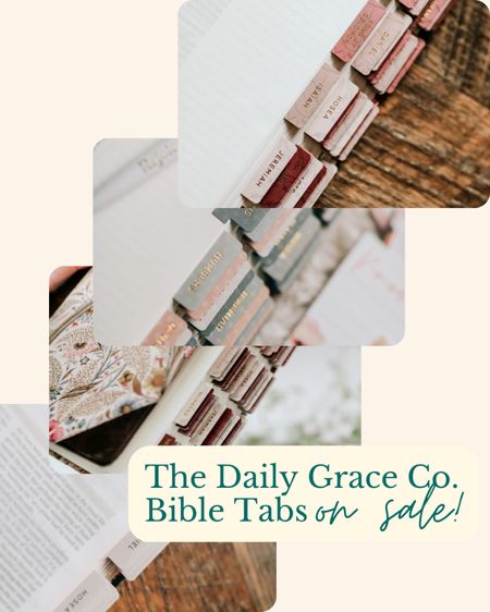 ON SALE: The Daily Grace Co. Bible Tabs ✨🫶🏼