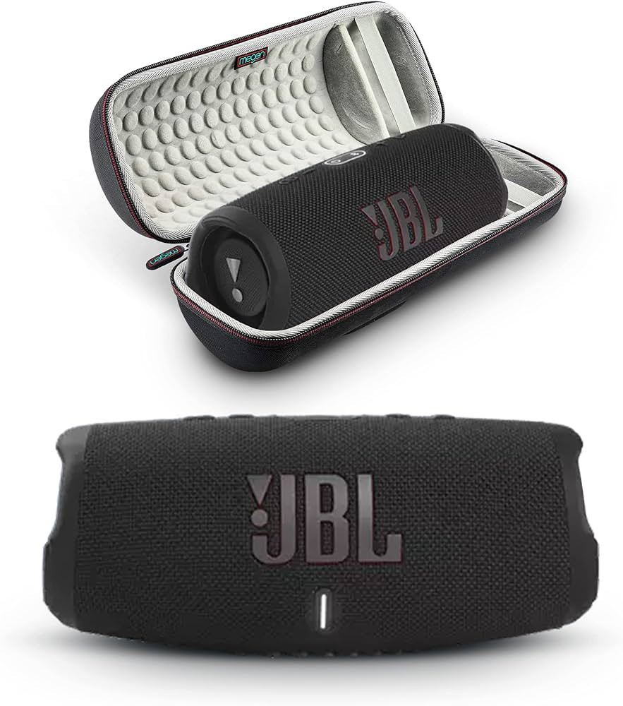 JBL Charge 5 - Portable Bluetooth Speaker with Megen Hardshell Travel Case with IP67 Waterproof a... | Amazon (US)