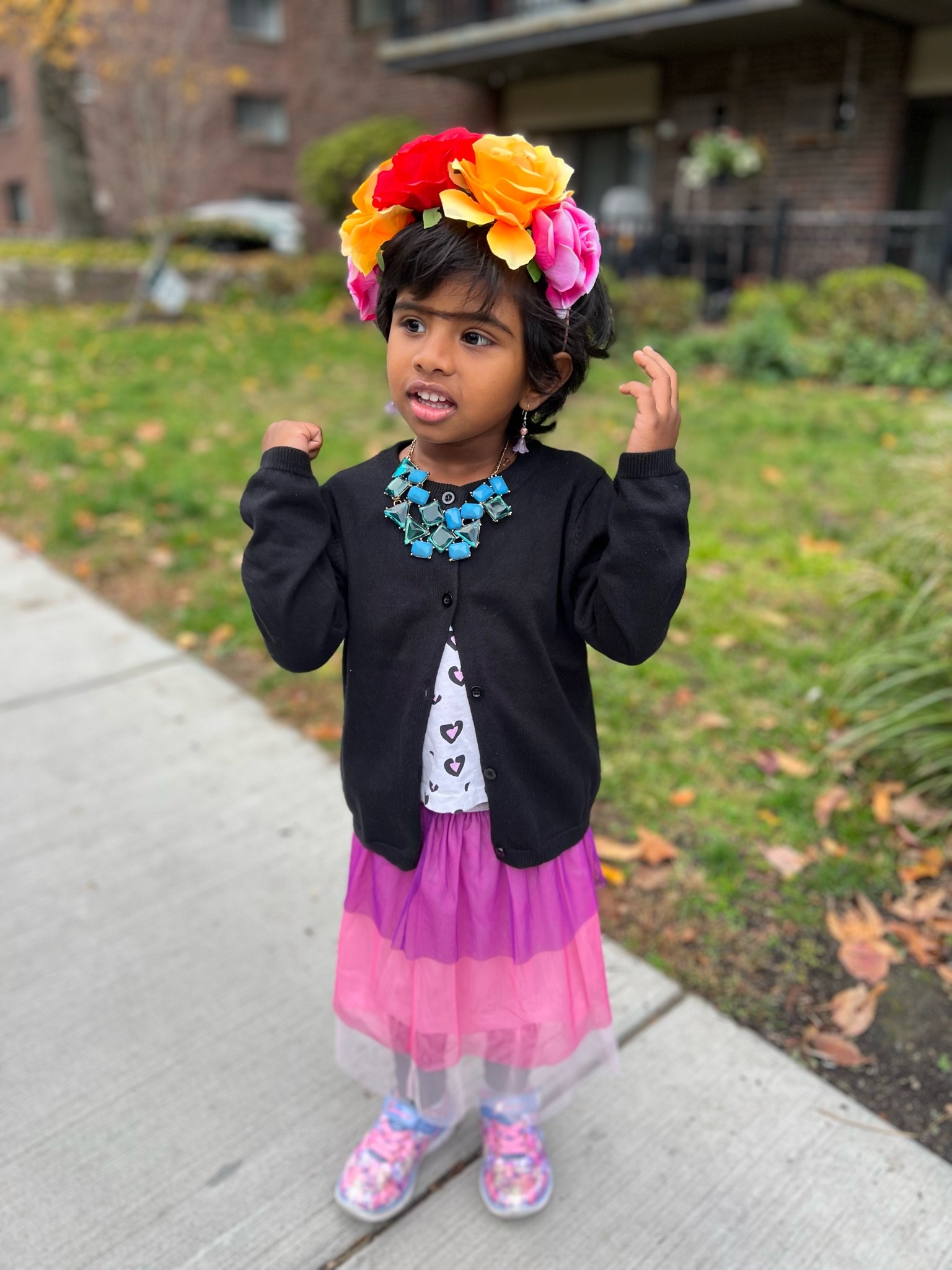 The cardigan, shoes and tulle skirt are great layering additions to her daycare wardrobe - fits true to size & good quality!

#LTKSeasonal #LTKunder50 #LTKkids
