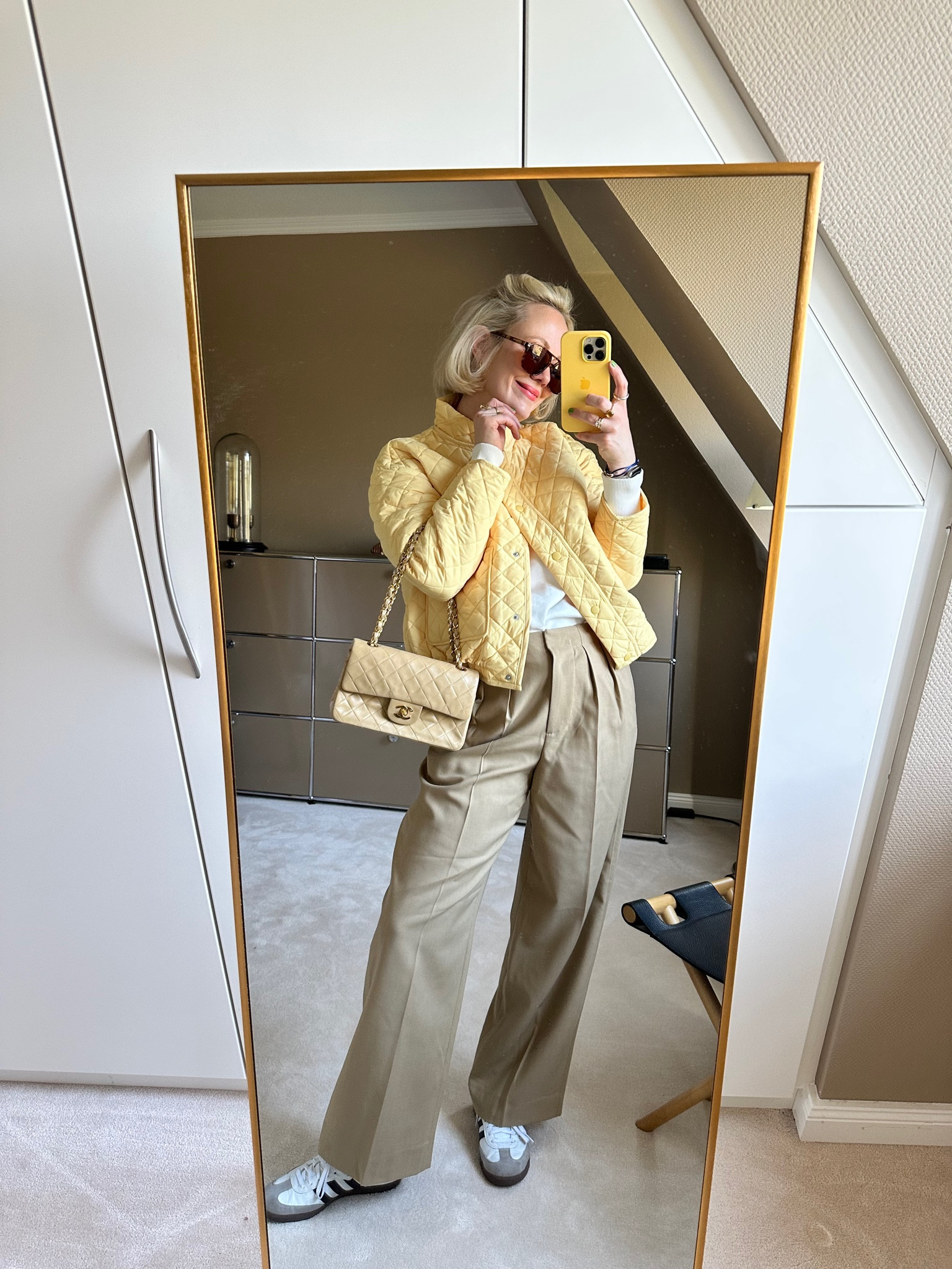 yellow quilted jacket 🌞

#LTKeurope #LTKstyletip #LTKSeasonal