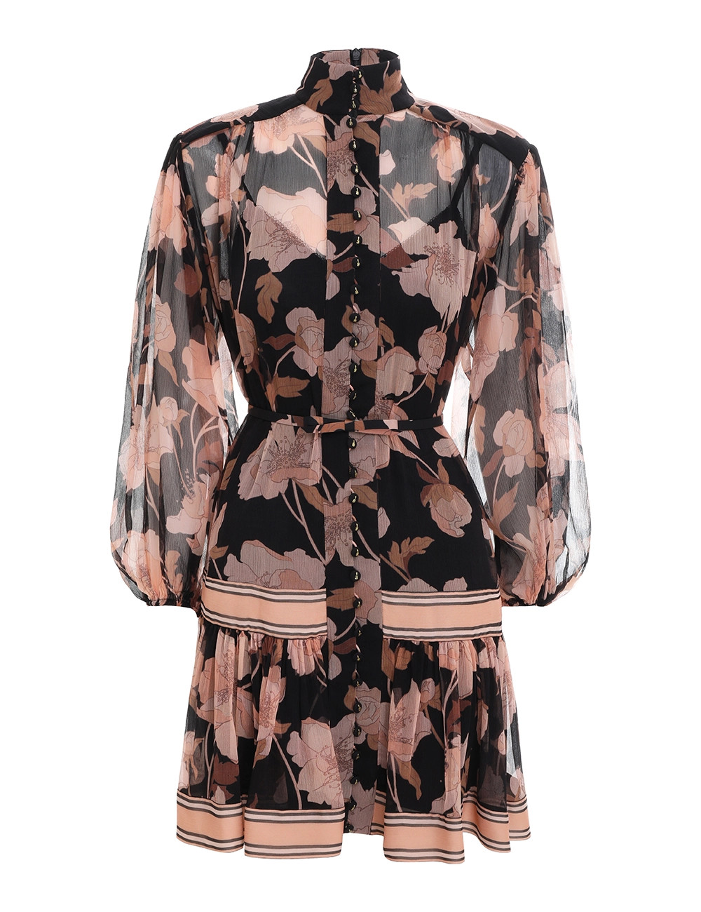 Concert Peonies Panelled Mini | ZIMMERMANN (APAC)