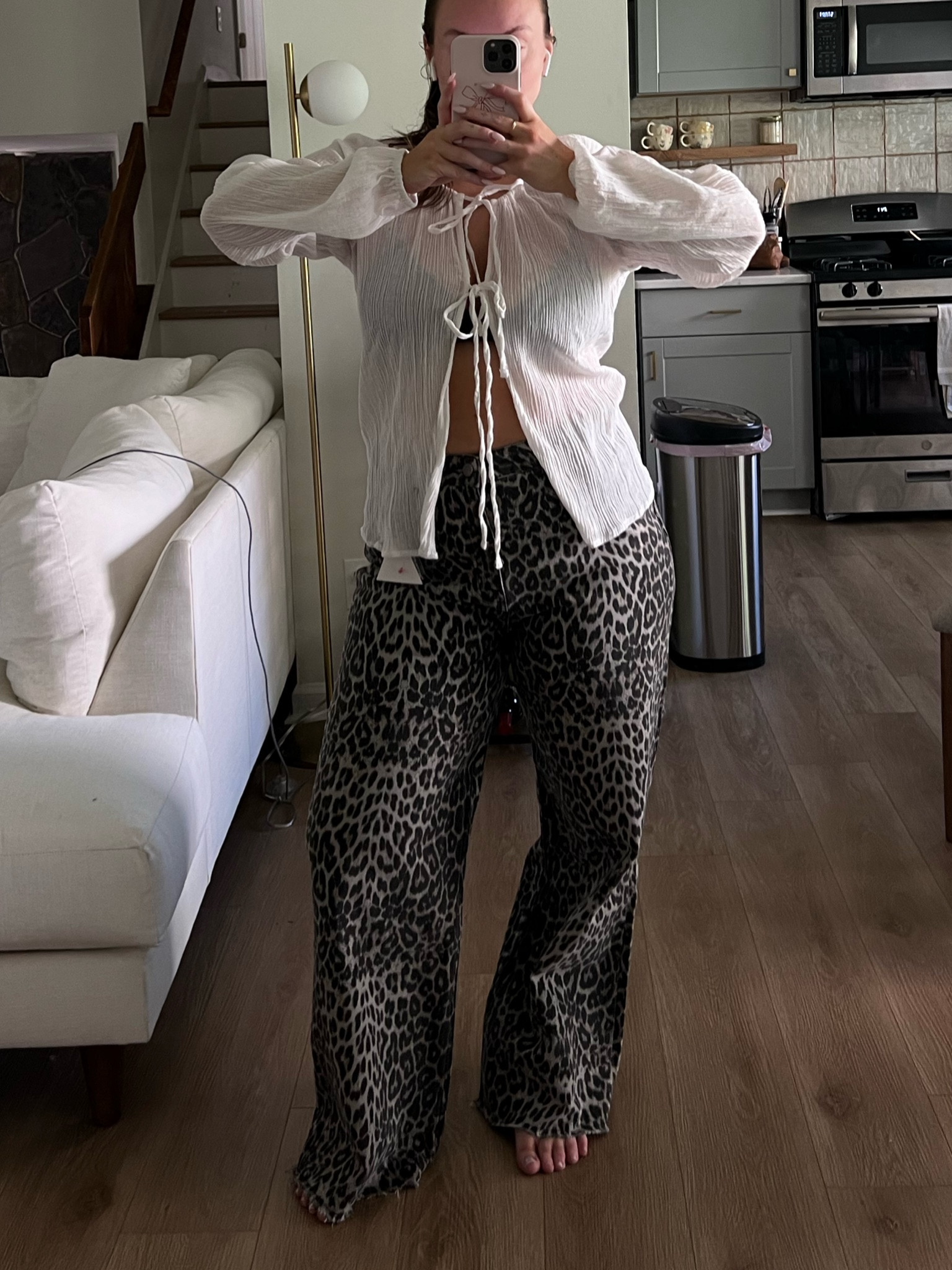 just found these leopard print pants for under $35!!!! Size up for an oversized fit! Wearing a US 12

#LTKmidsize #LTKSeasonal #LTKFestival