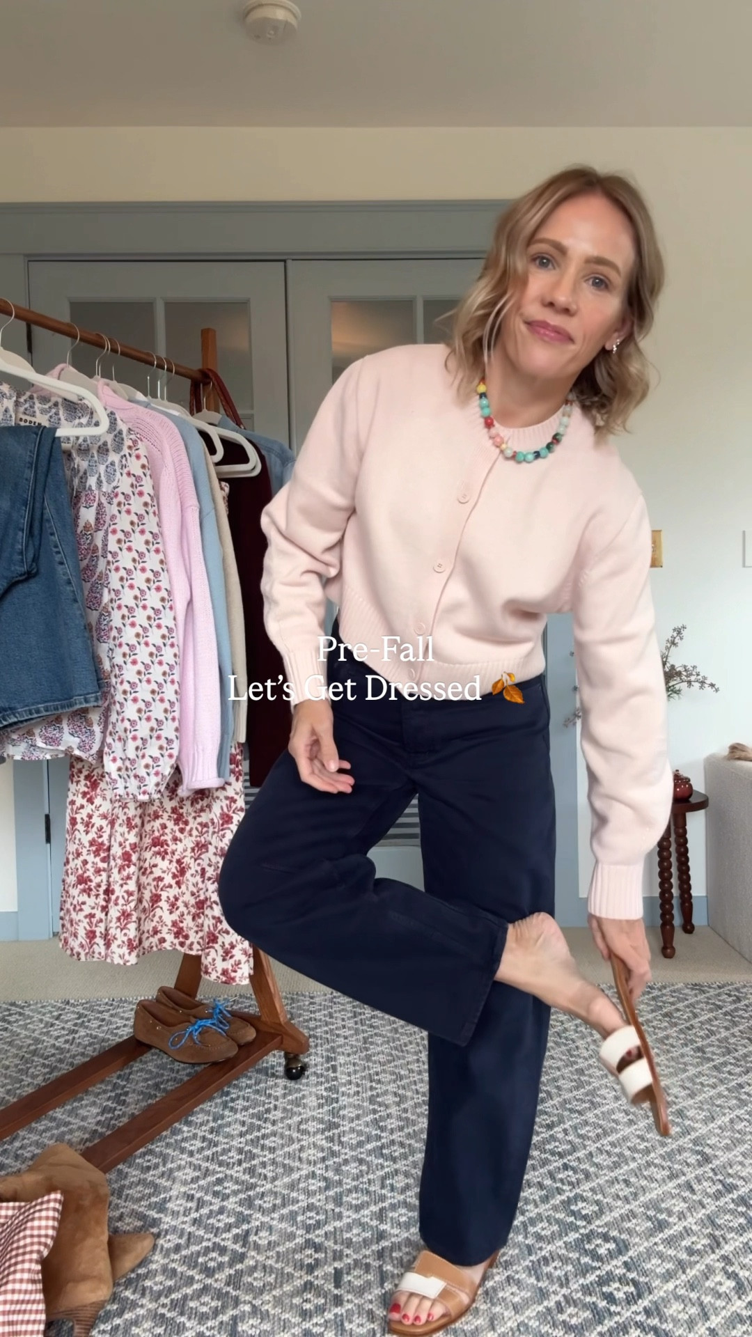 wearing my regular size, standard length in Madewell jeans (I'm 5'3") ~ use code CLAIRELATELY10 on beek slides (mine are sold out - also love these couple flats linked!) ~ COS cardigan wearing a small, linked similar Quince style and other faves ~ linked a few more beaded necklace options ~ Tower 28 gloss in coconut ~ Warby Parker Glasses ~ sezane claude bag color is from last year ~ linked similar Clare V style use code CLAREV101 for 20% off 

#LTKOver40 #LTKSeasonal #LTKStyleTip