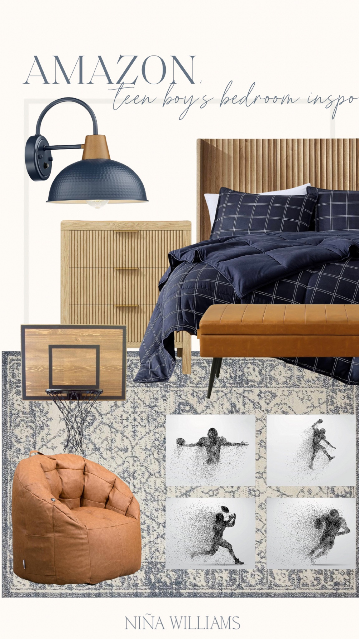 Amazon teen boy’s bedroom inspo! Bedding set - bedroom decor - bean bag seat - neutral home decorr

#LTKHome #LTKKids