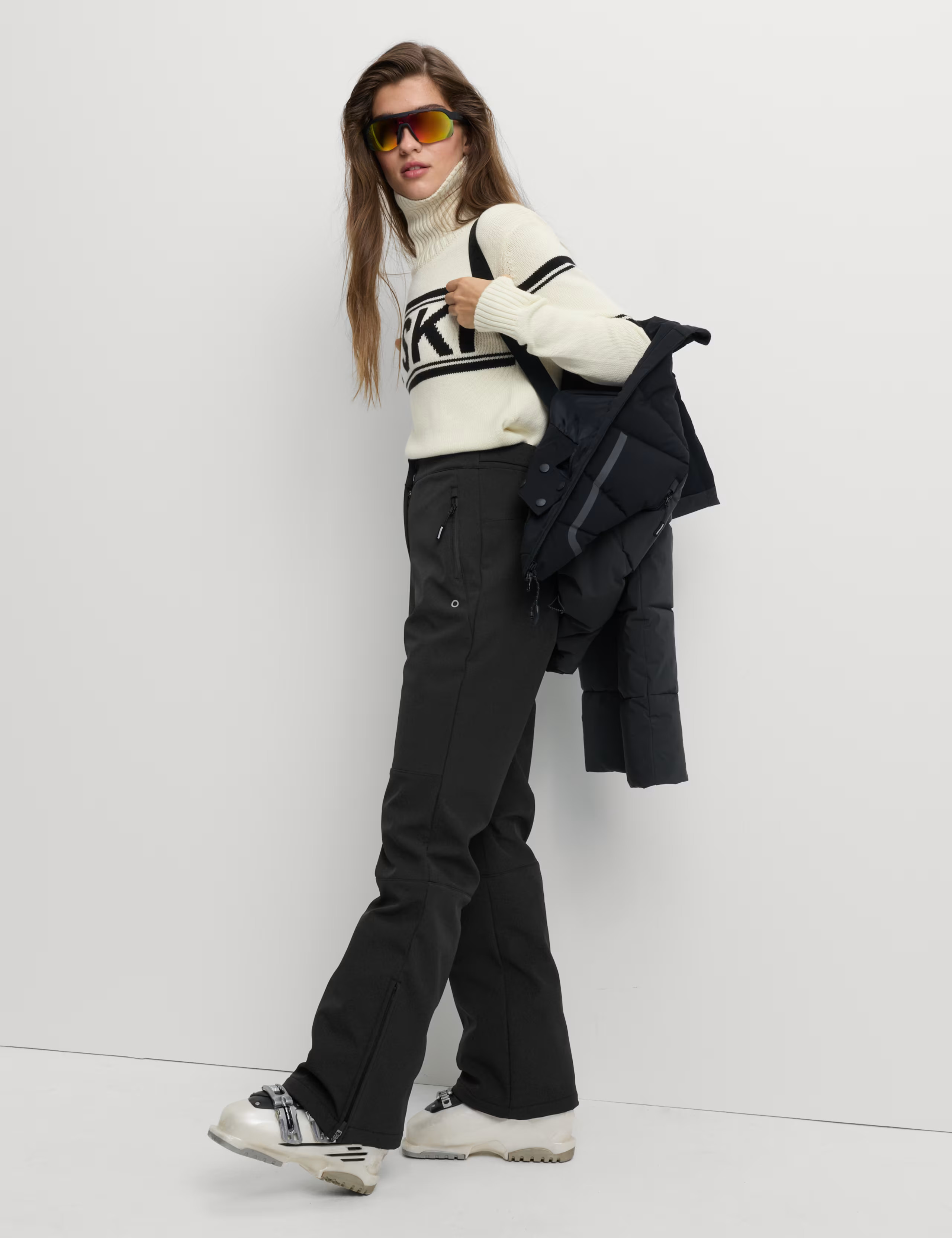 Stormwear™ Softshell High Waisted Flared Ski Pant | Marks & Spencer (UK)