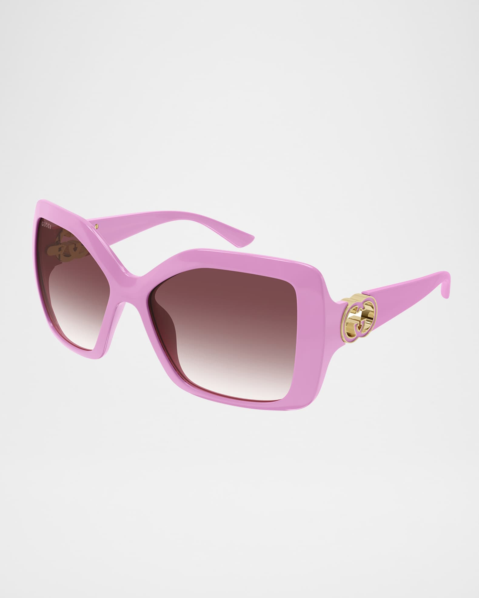 Gucci Injection Plastic Square Sunglasses | Neiman Marcus