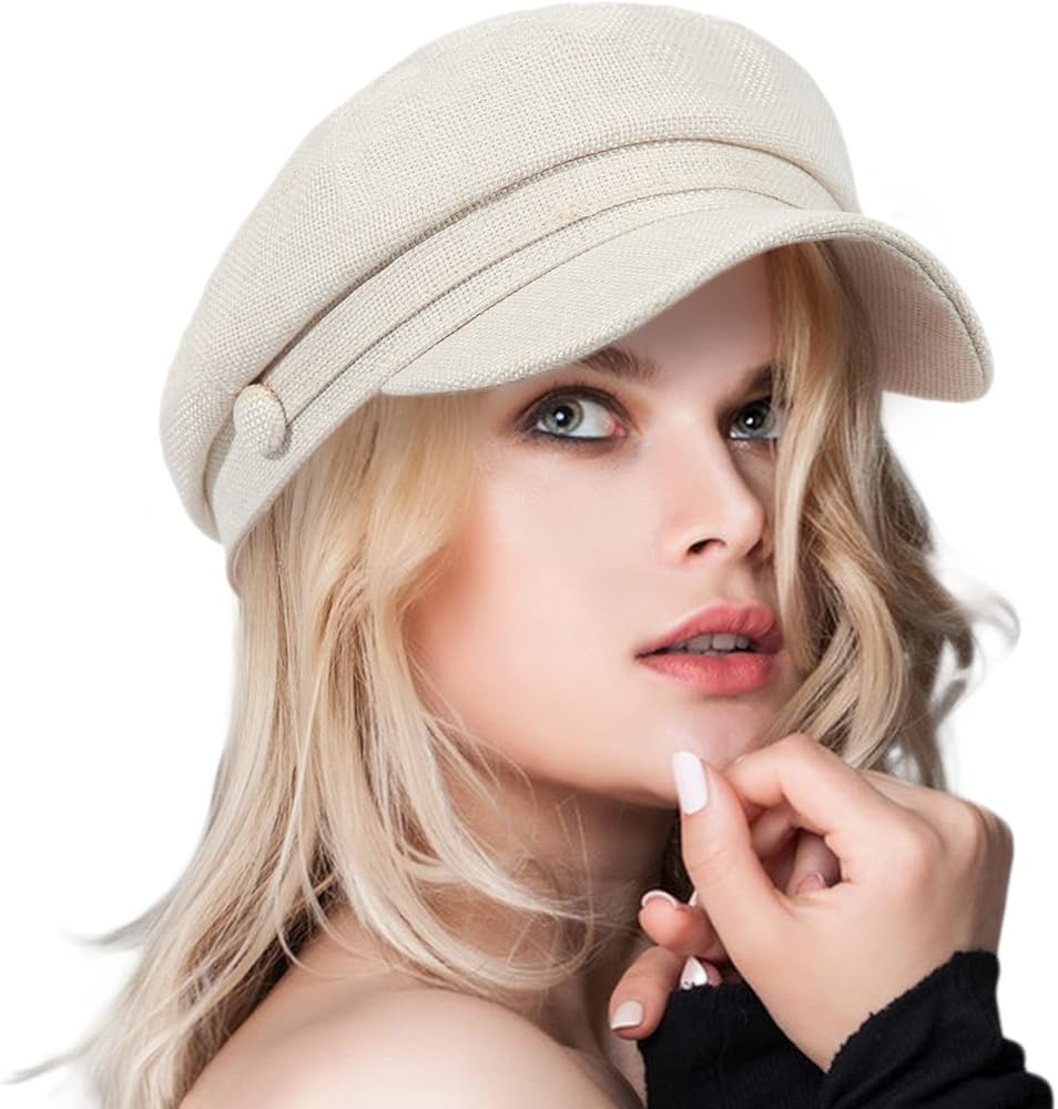 Women's Newsboy Caps Beret Hat for Fashion Ladies Black Women's Newsboy Caps Beret Hat for Fashio... | Amazon (US)