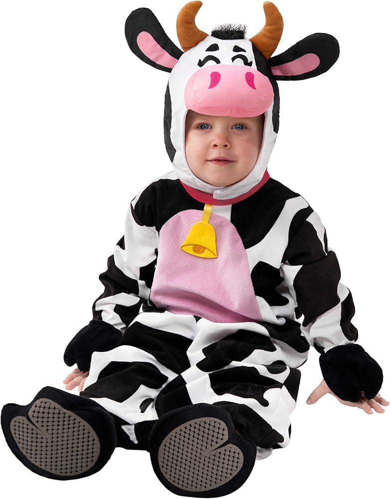 Spooktacular Creations Halloween Baby Cow Costume Costume Toddler, cow costume kids for Infant Ha... | Amazon (US)