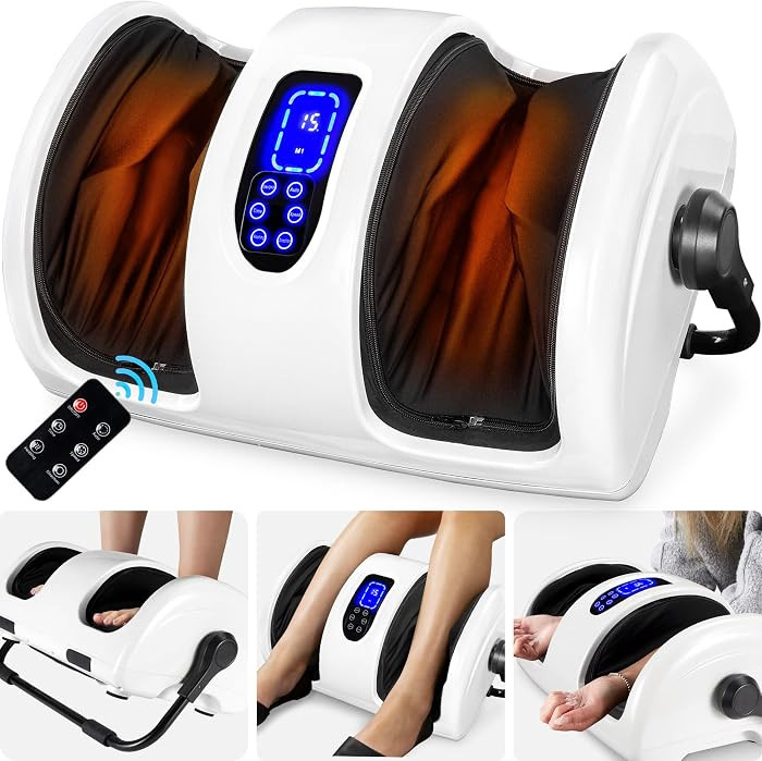 Best Choice Products Heated Shiatsu Foot Massager for Pain Relief, Plantar Fasciitis, Neuropathy,... | Amazon (US)