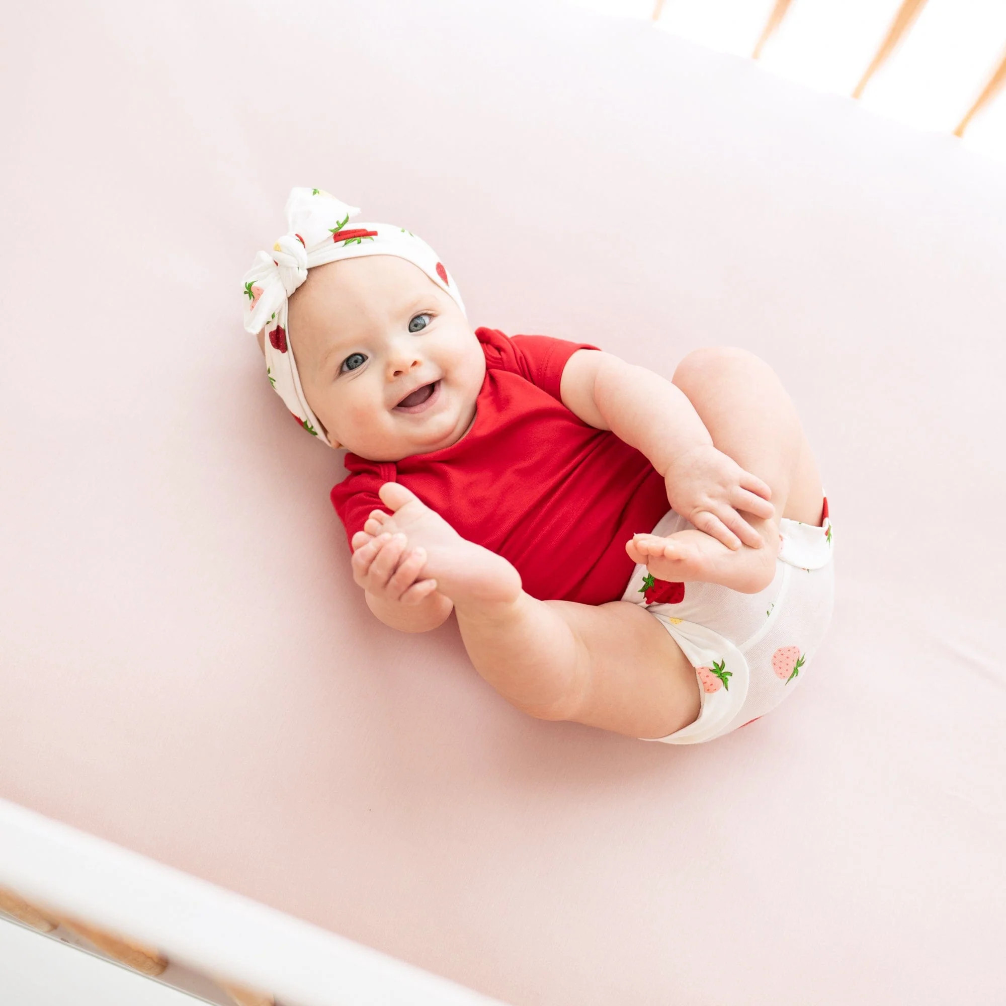 Bodysuit in Cardinal | Kyte BABY