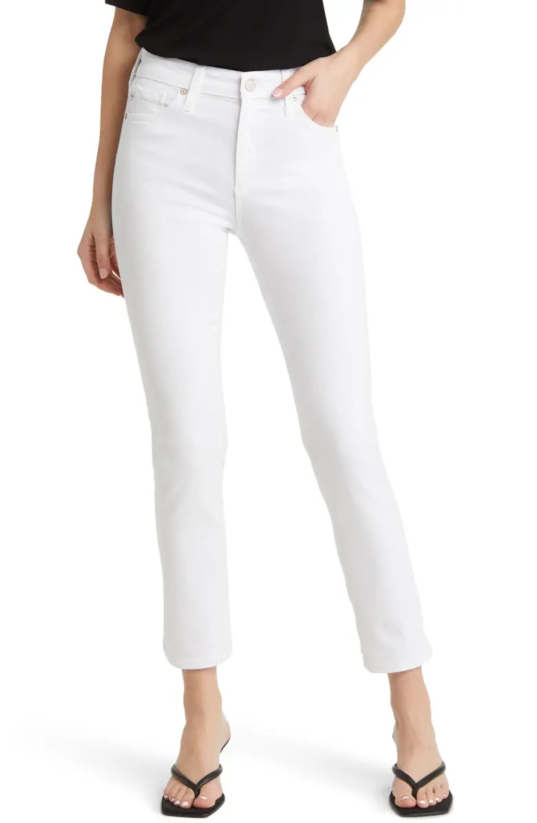 Mari High Waist Crop Jeans | Nordstrom