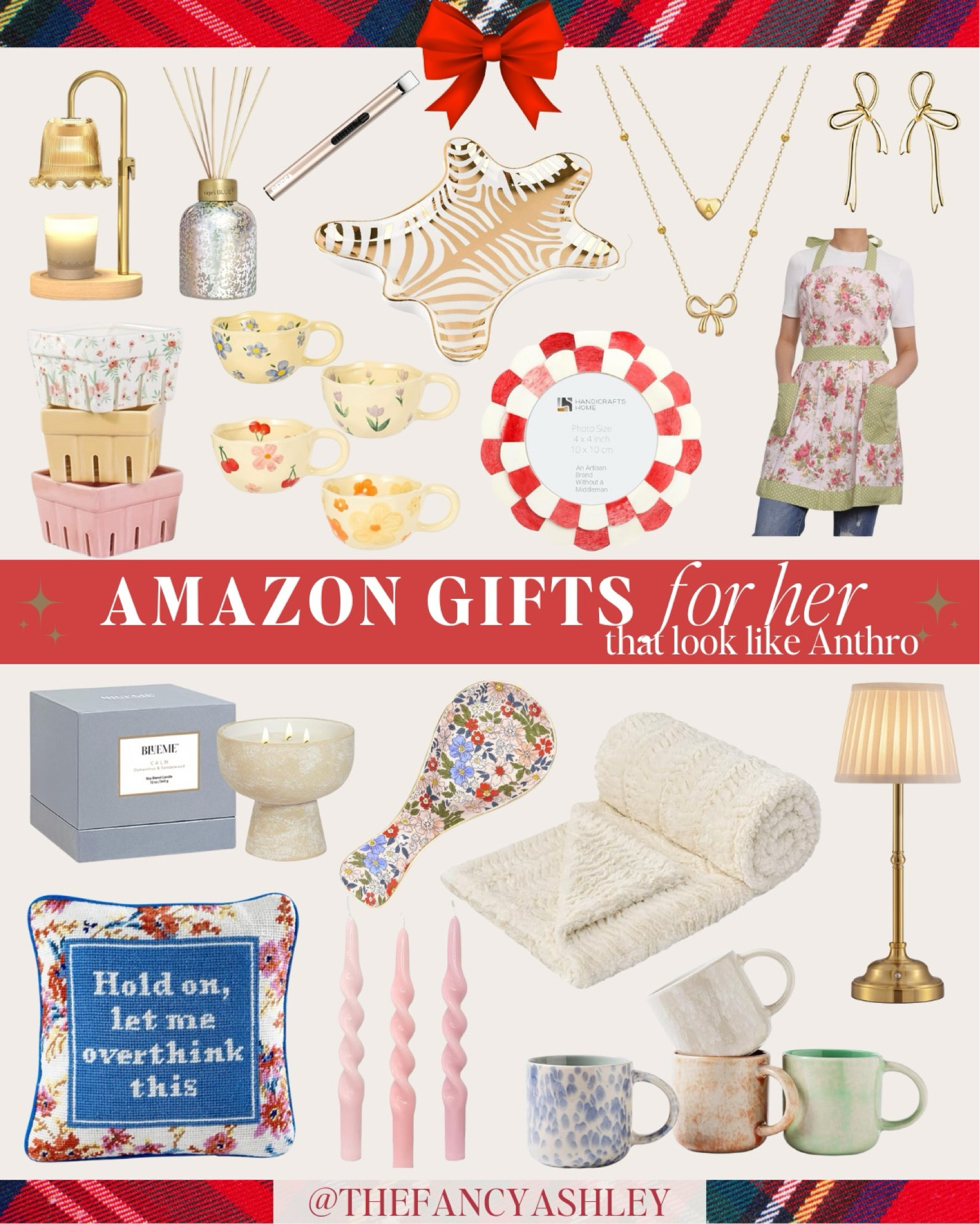 @amazon finds that look straight out of Anthropologie! So cute and perfect for last-minute gifting. #founditonamazon #ad

#LTKWatchNow #LTKGiftGuide #LTKHoliday