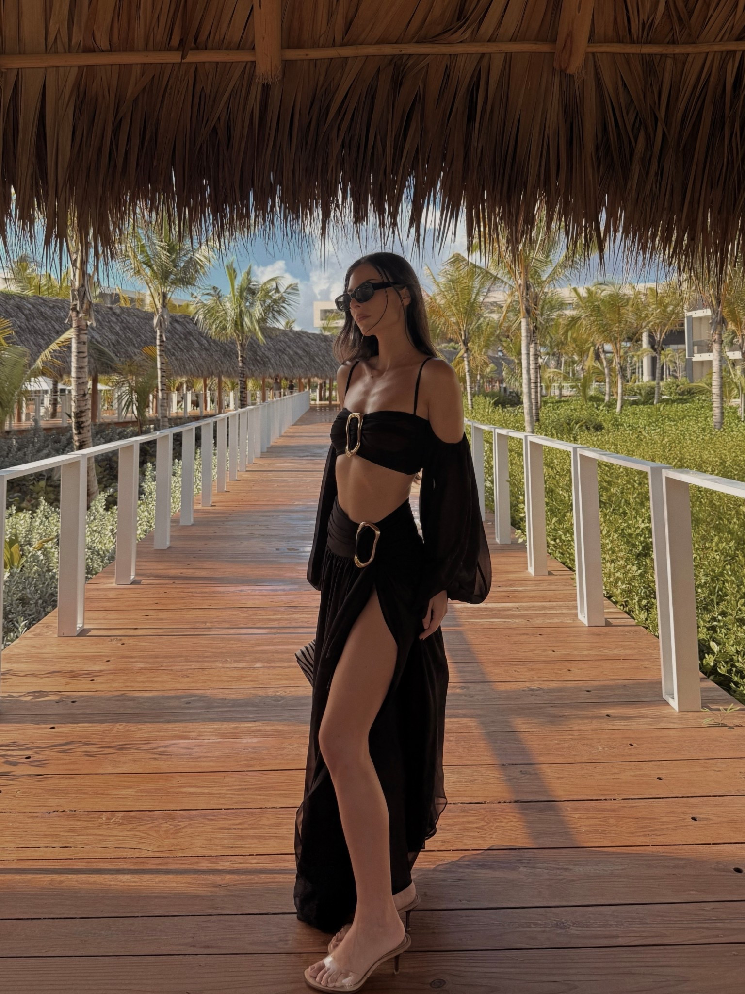 Affiliate links 
The strap is from my bikini not part of the top