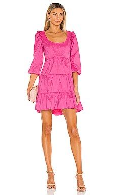 LIKELY Avena Dress in Carmine Rose from Revolve.com | Revolve Clothing (Global)