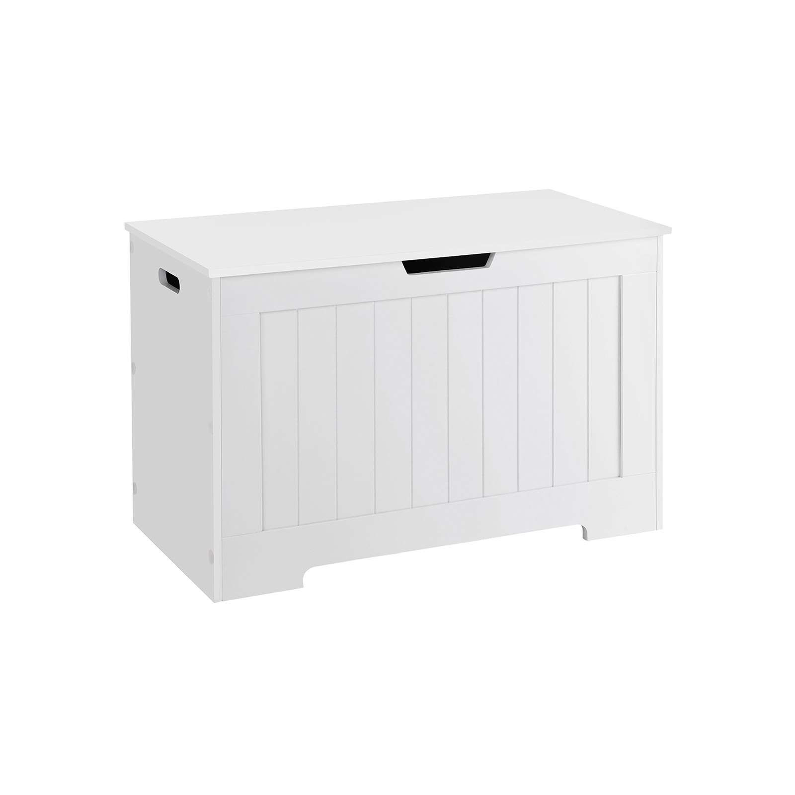 White Storage Chest Bench with Lift Top | Songmics