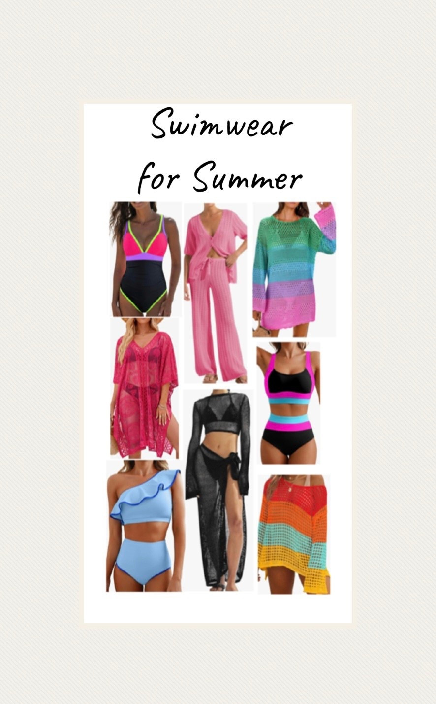 Swimwear for summer 👙



#LTKSwim #LTKTravel
